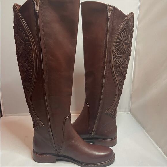 Gianni Bini Alybeth Embroidered Riding Boots - Picture 10 of 13